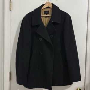 100% wool J. Crew peacoat